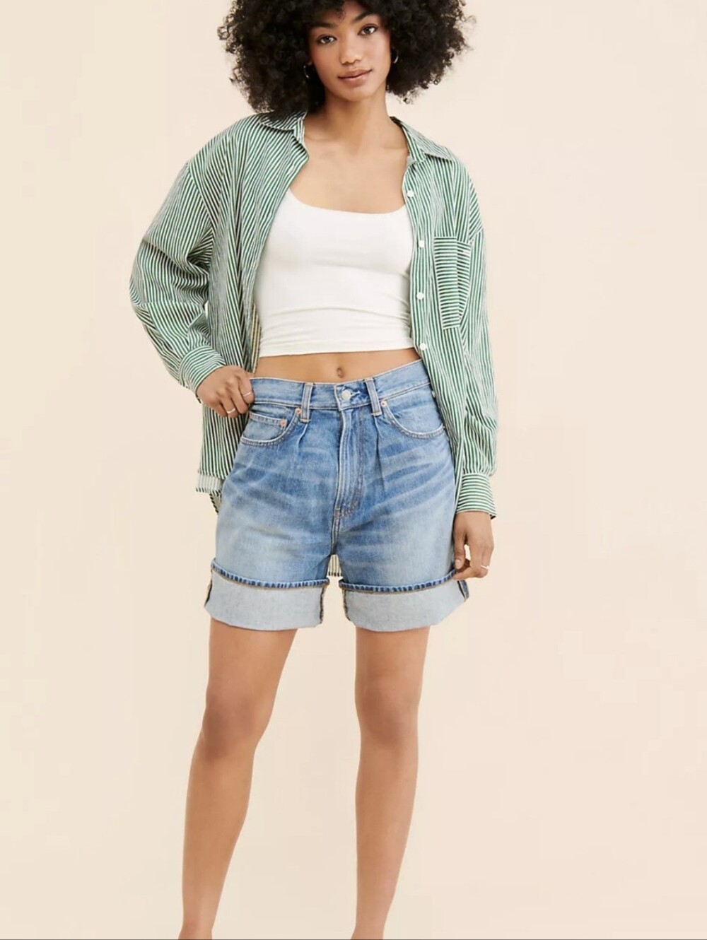 Denimist Brooke Cuffed Shorts